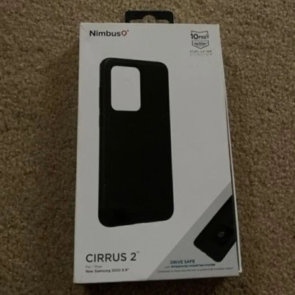 Nimbus 9 Cirrus 2 Black Dual Layer Case For Samsung 2020 6.9” Phone *New*